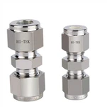 Union de compression en acier inoxydable