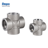 Té forgé Té croisé fileté femelle FNPT Té croisé réducteur égal