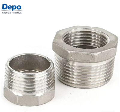 Douille filetée mâle en acier inoxydable pour raccord de tuyau