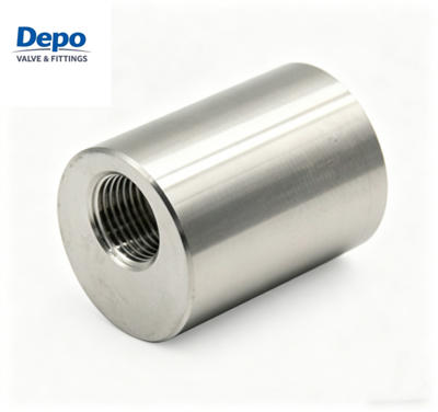 Raccord de connexion de tuyau de filetage de couplage excentrique fileté en acier inoxydable