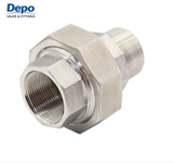 Raccords de tuyaux en acier inoxydable, connecteur d'union de tuyau de soudage à filetage et prise